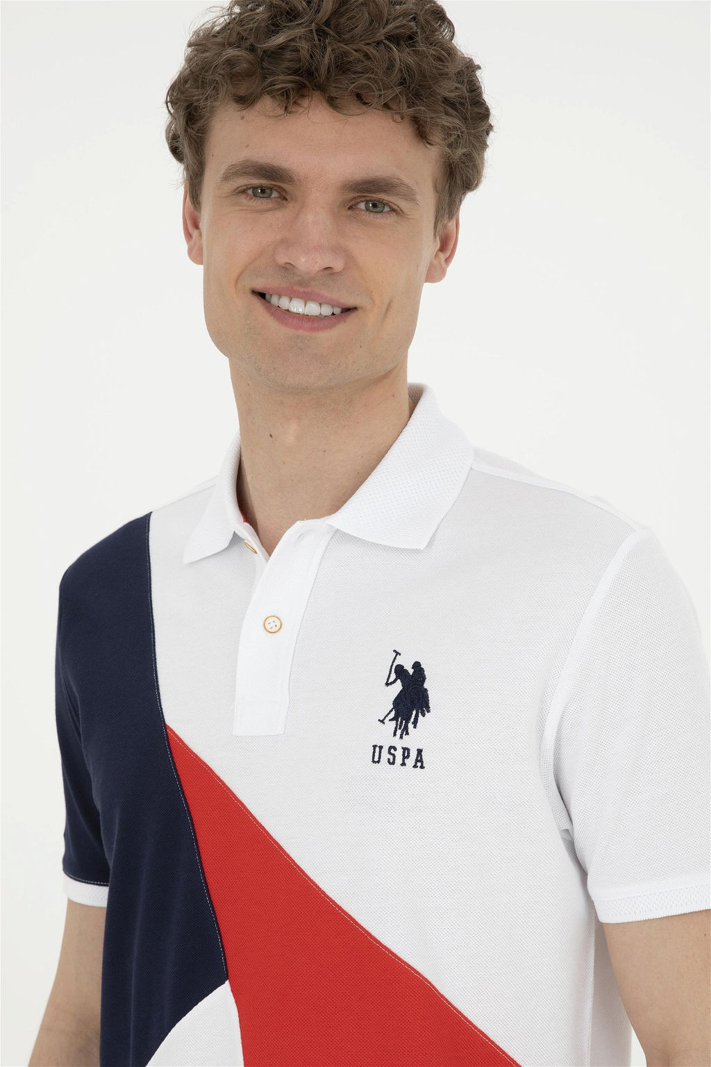 Мужская темно-синяя футболка Неожиданная скидка в корзине - U.s. polo assn фото 2