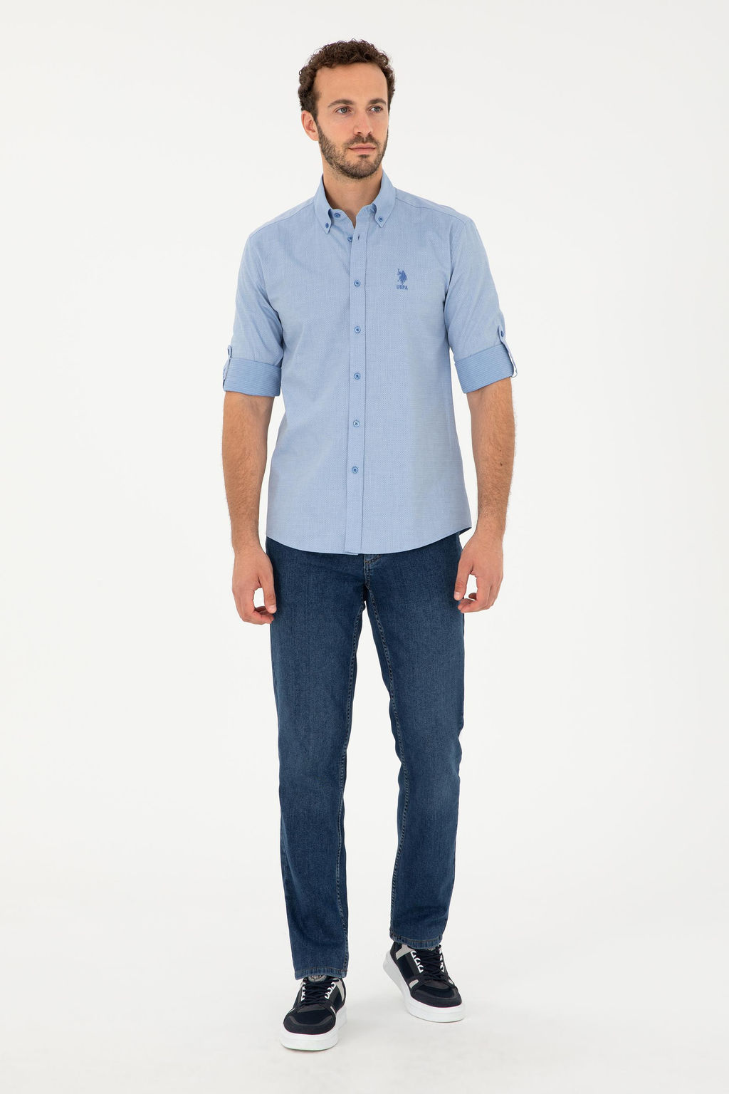 Erkek Saks Uzun Kollu G_mlek