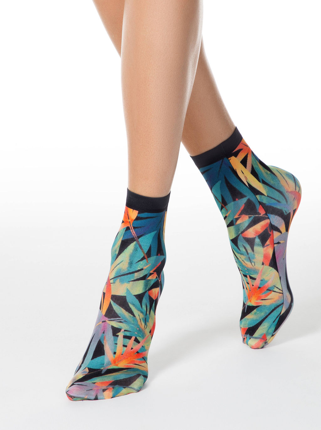 Цена за 2 пары. Носки Классические CONTE Носки с принтом FANTASY 70 mix - Conte elegant фото 12