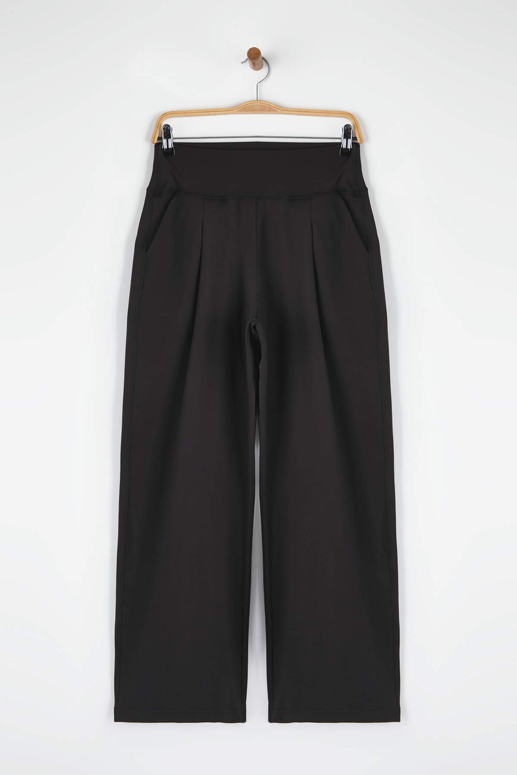 Siyah F?rcal? Soft Kumas Orme Spor Esofman Alt? THMAW26EA00003