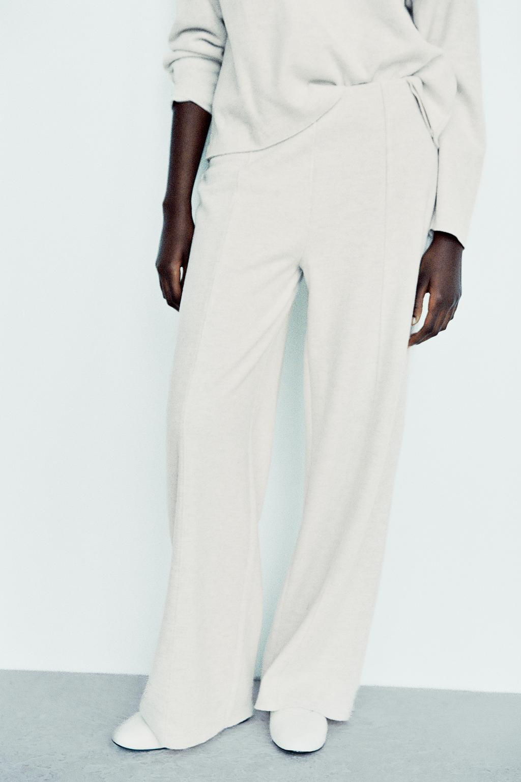 SOFT STRAIGHT-LEG TROUSERS - Zara фото 15