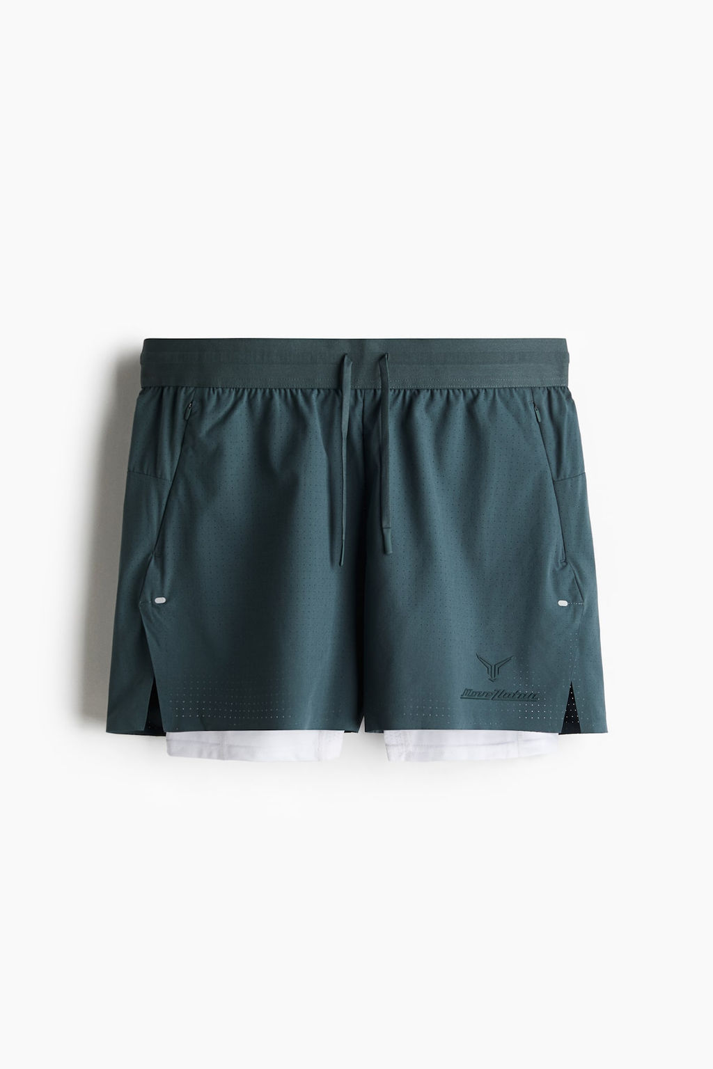 Pantalon corto de doble capa en DryMove - H&m фото 3