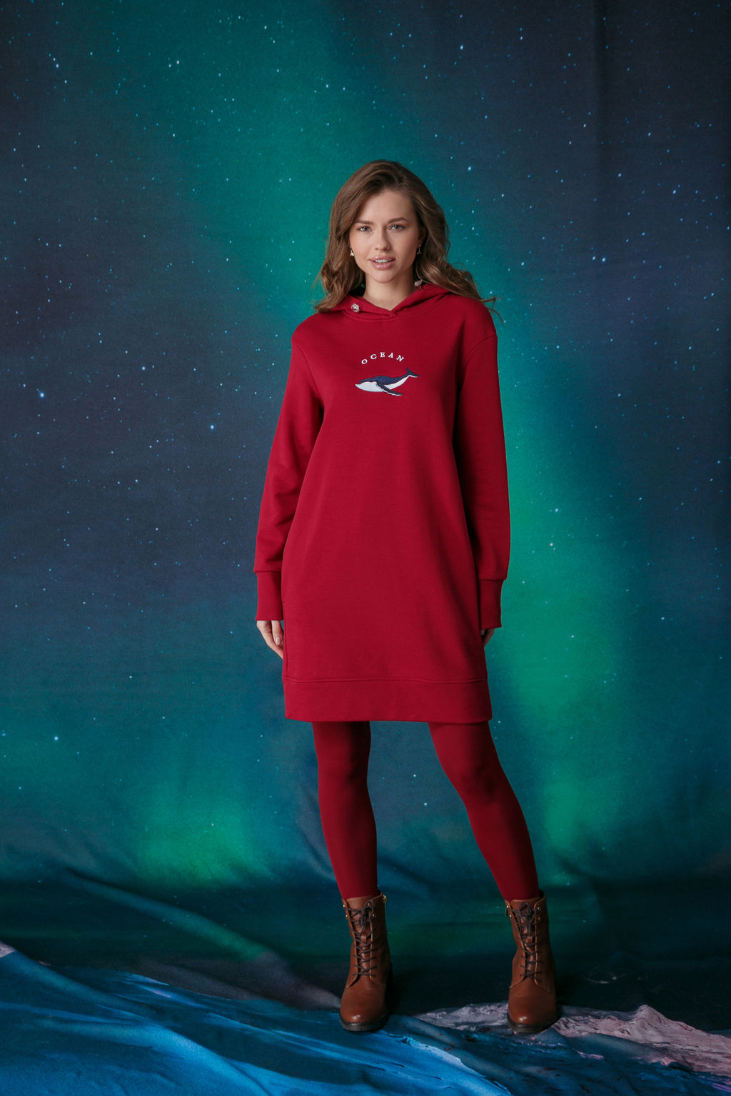 Платье Ocean Bordo - Captain's mate фото 4