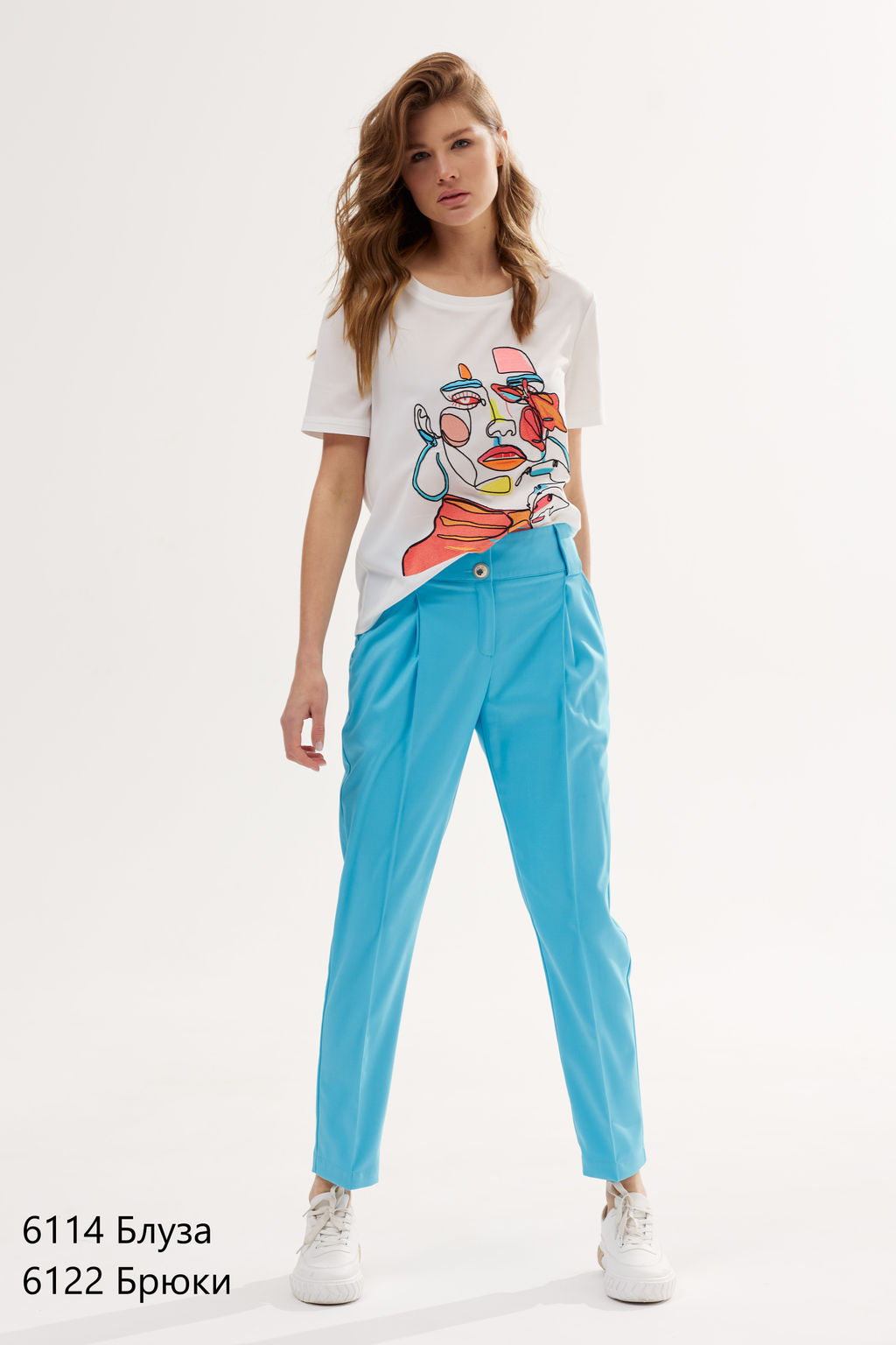 6114 Блуза - Niv niv fashion фото 2