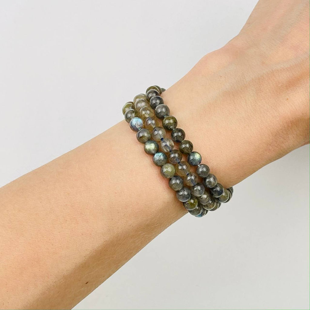 Бусины для украшений из Лабрадора 39 см