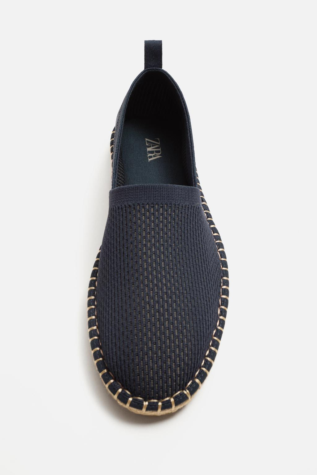 KNITTED FABRIC ESPADRILLES - Zara фото 16