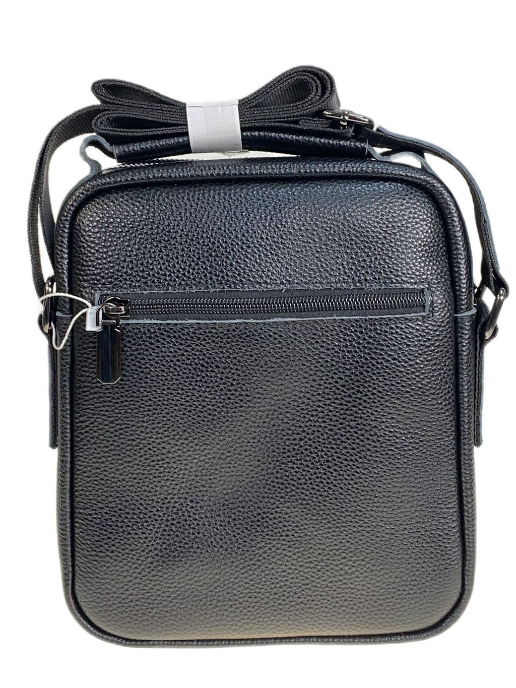 Сумка мужская из натуральной кожи, цвет черный - Greta фото 2