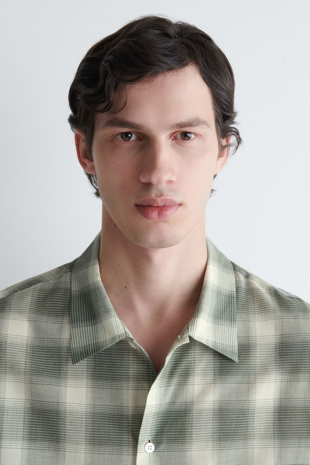 CAMISA DE ALGOD?N A CUADROS - H&m фото 5