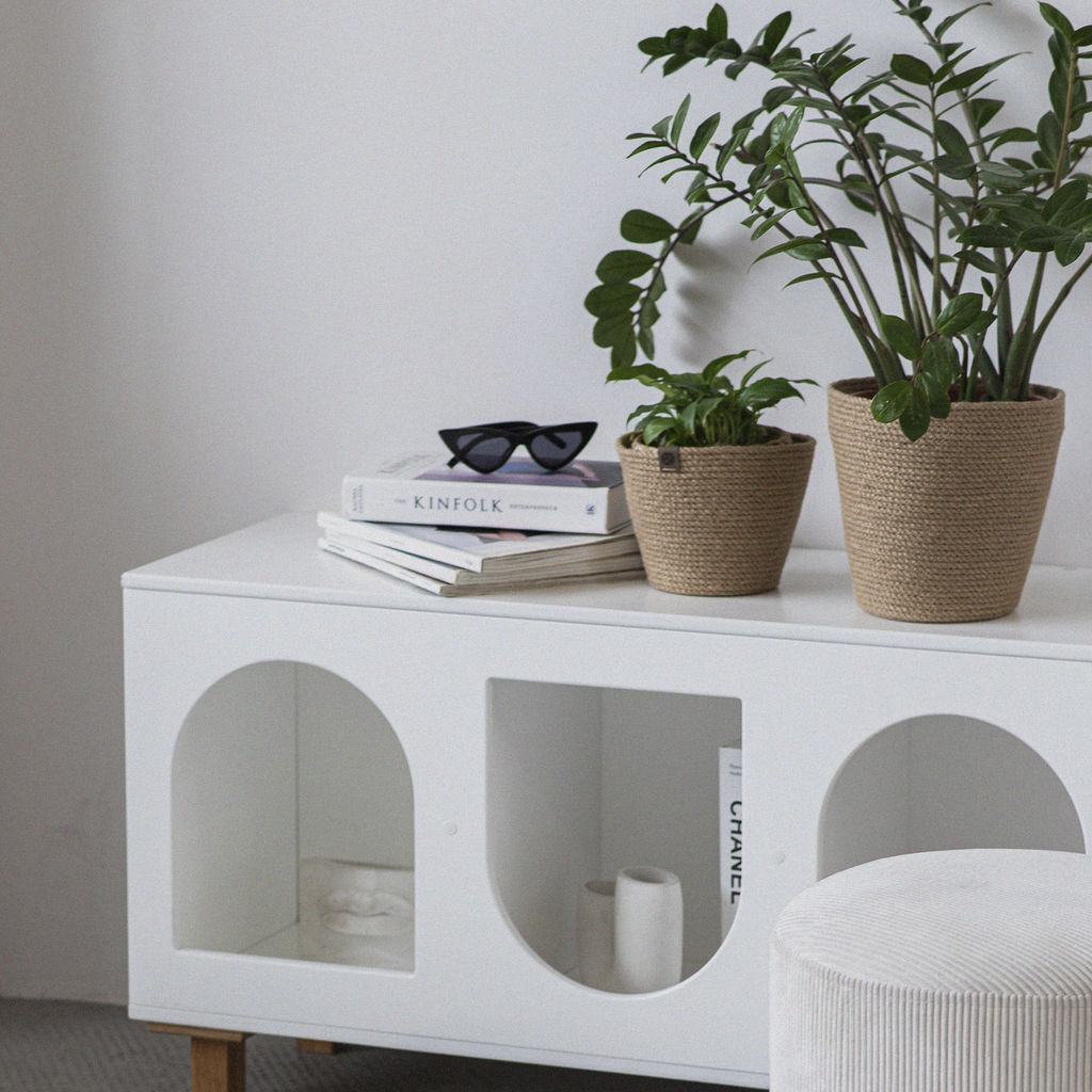 Корзина-кашпо из джута 2л 17х17х15см - Уютности фото 8