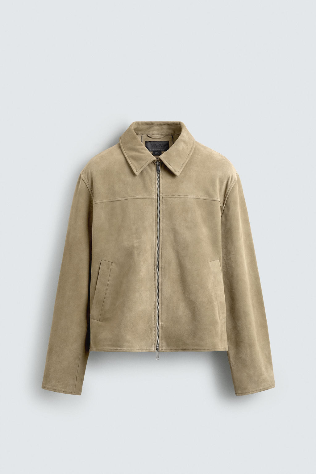 SUEDE LEATHER JACKET - Zara фото 7