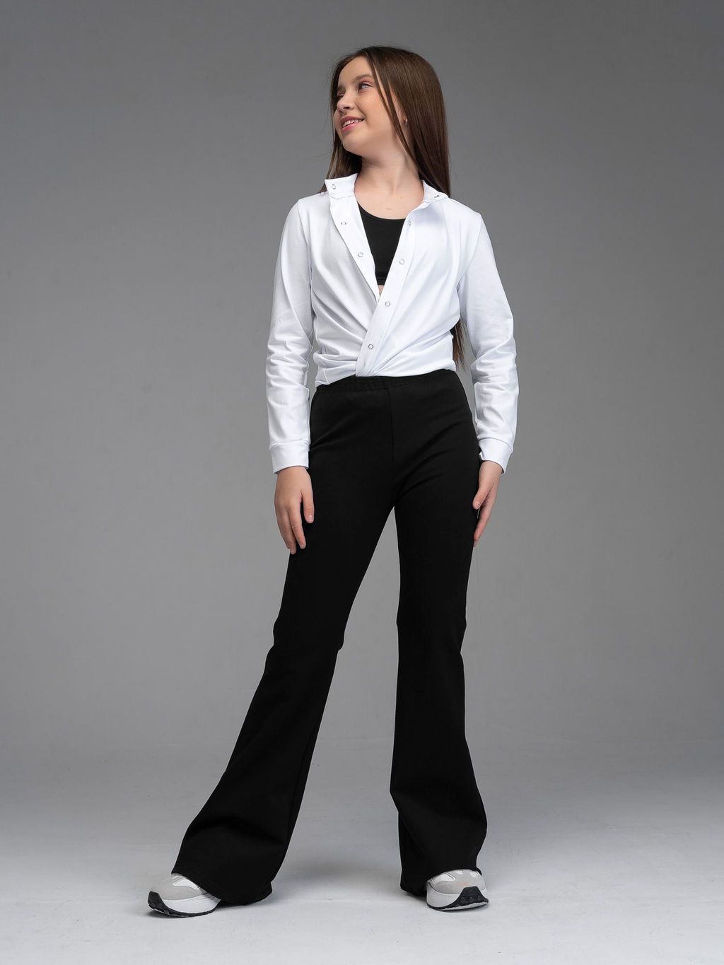 Брюки с начёсом утеплённые