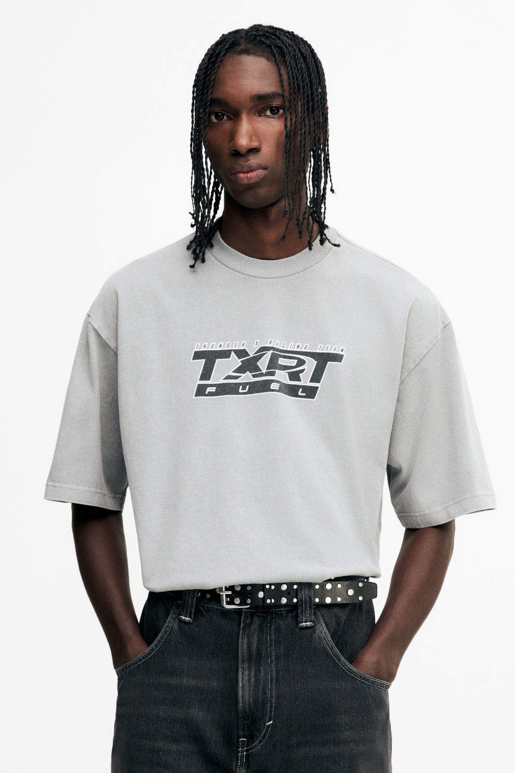 Camiseta con efecto lavado Loose Fit - H&m фото 3