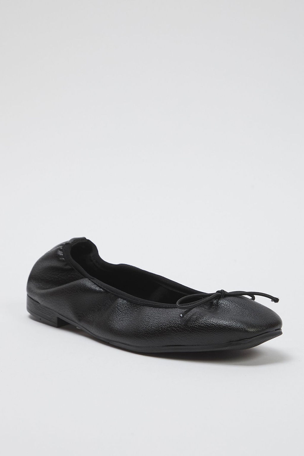 Trendyol Shoes Beyaz Fiyonklu Katlanabilir Esnek Taban Kad?n Babet TAKSS25BE00016 - Trendyolmilla фото 9