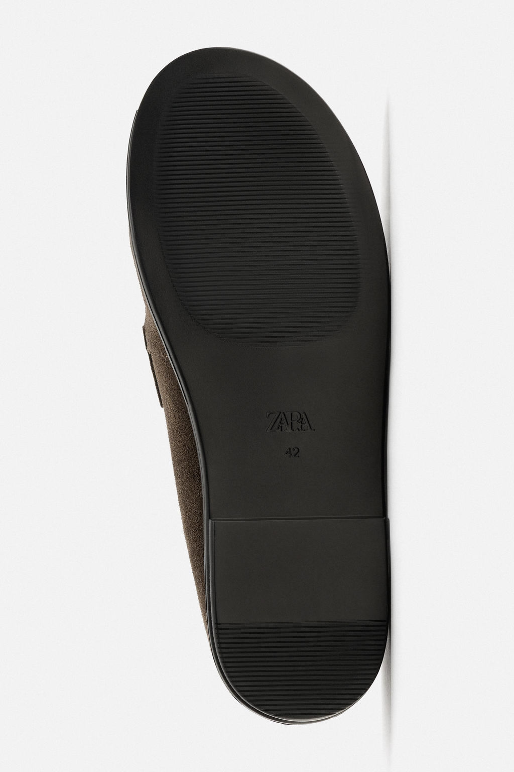 LEATHER SLINGBACK LOAFERS - Zara фото 7