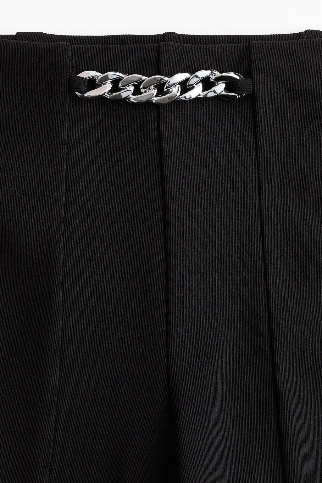 Pantalon acampanado con detalle de cadena - H&m фото 6