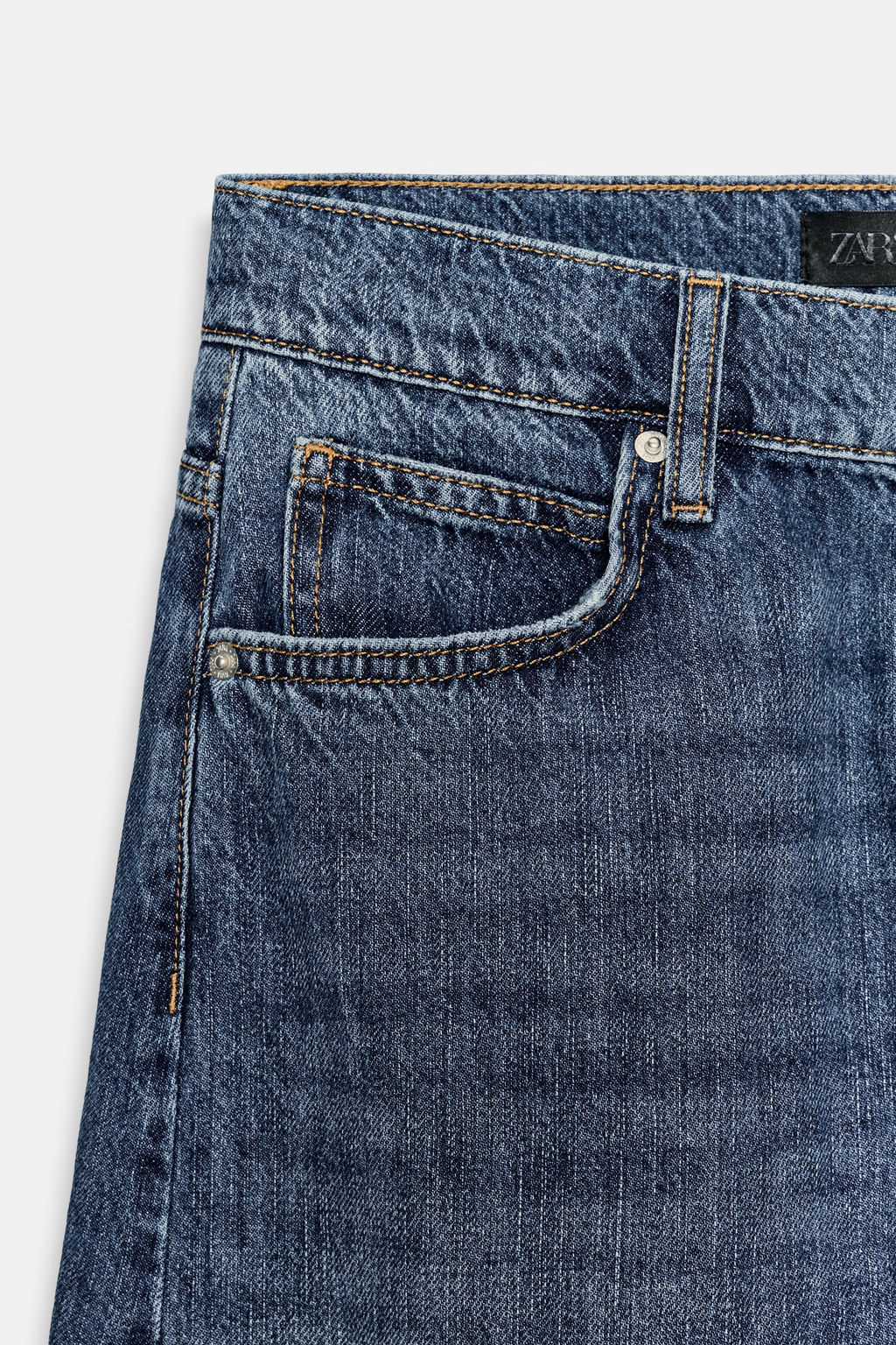 JEANS Z1975 BARREL HIGH-WAIST - Zara фото 20