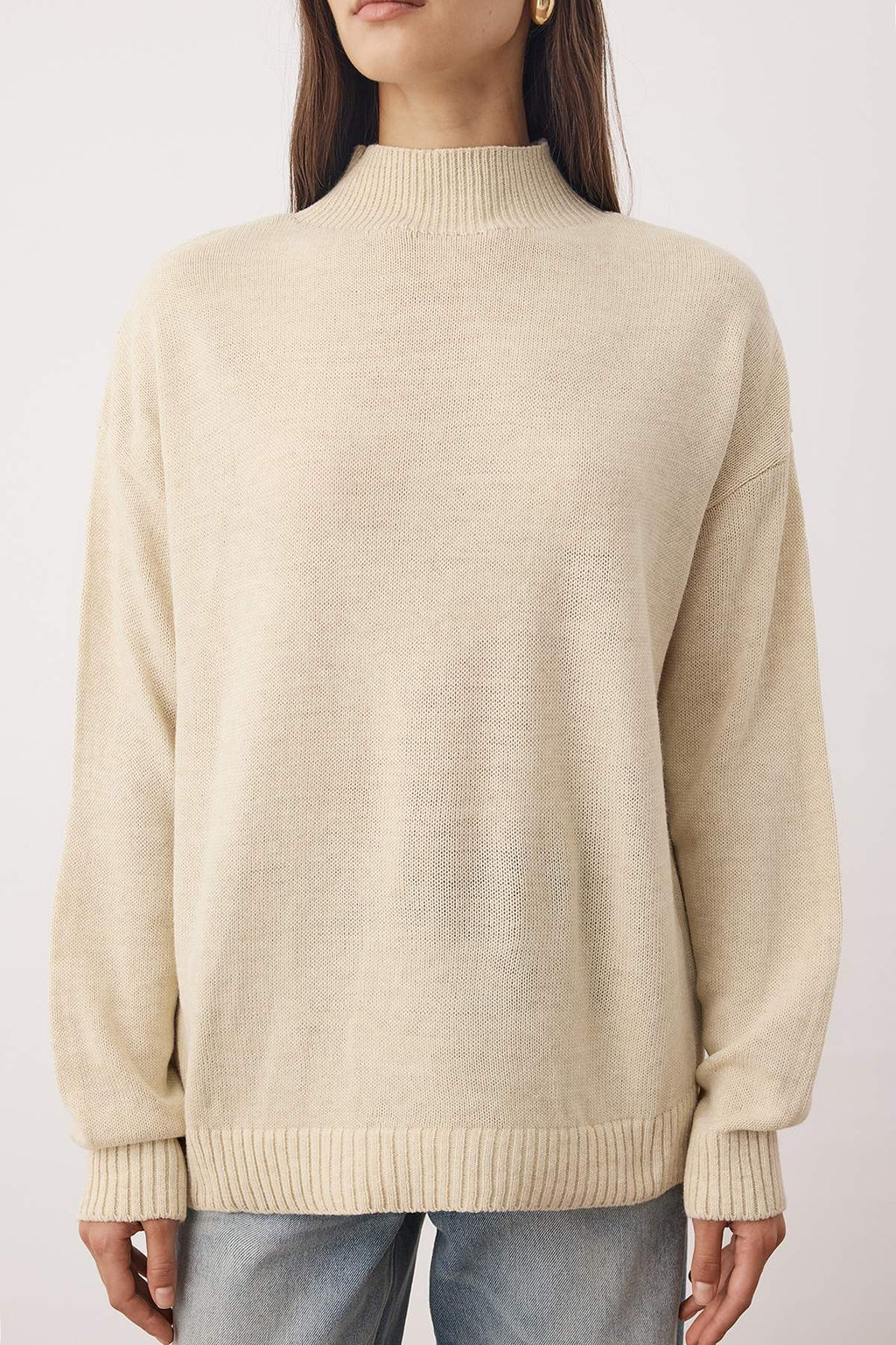 Siyah-Ekru Basic Ikili Paket Triko Kazak TWOAW26KZ00232 - Trendyolmilla фото 22