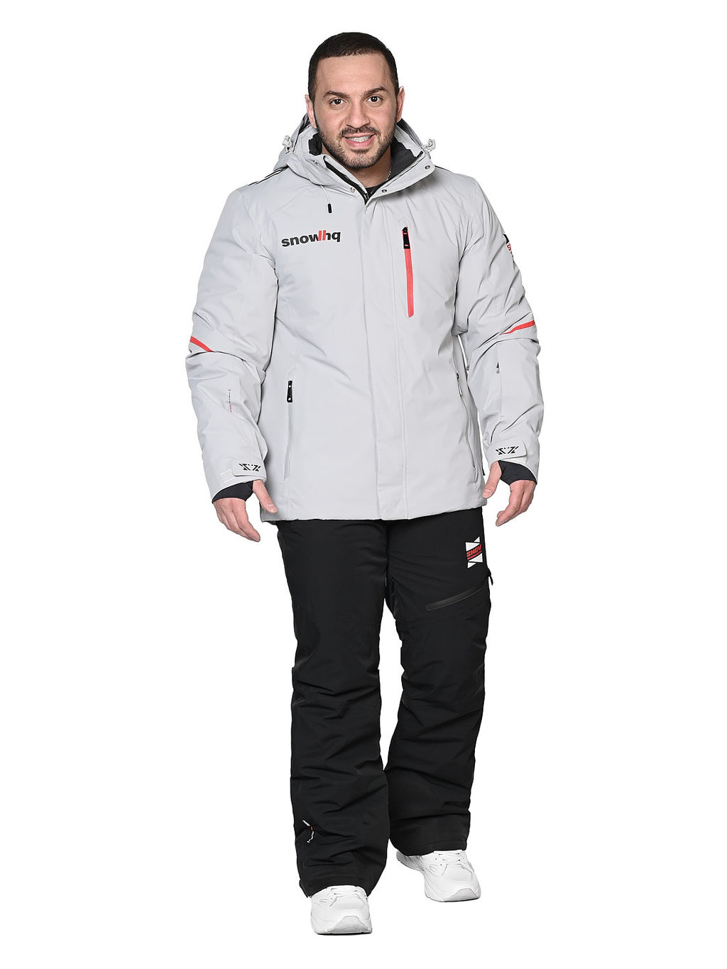 Костюм A-8873 Светло-серый