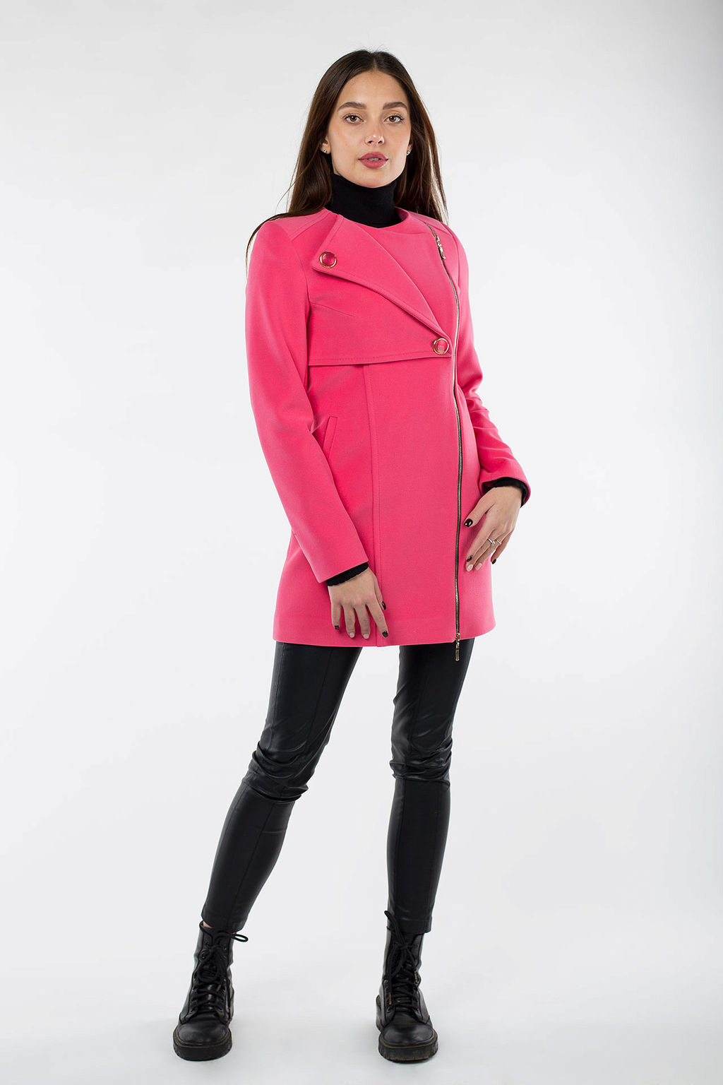 Пальто женское демисезонное - El podio фото 3