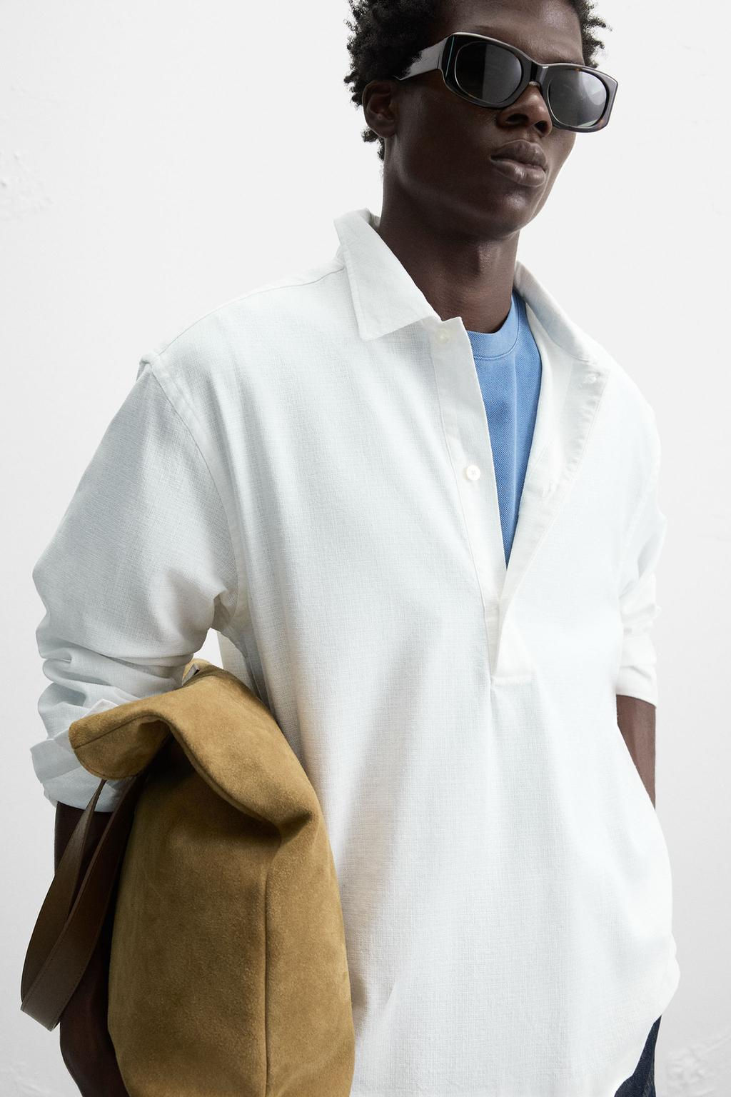 COTTON POLO SHIRT - Zara фото 6