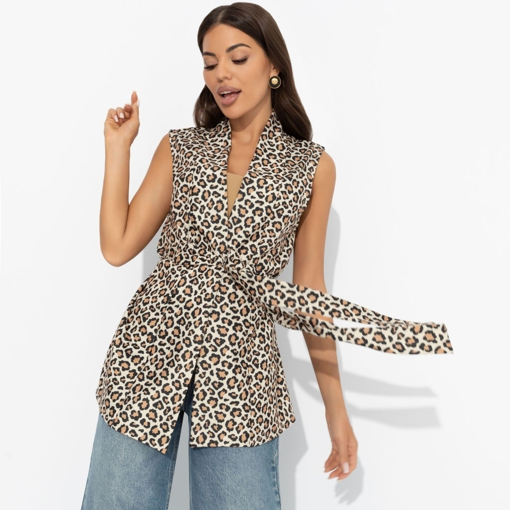 Жилет с поясом, Настроена эффектно - Charutti фото 2