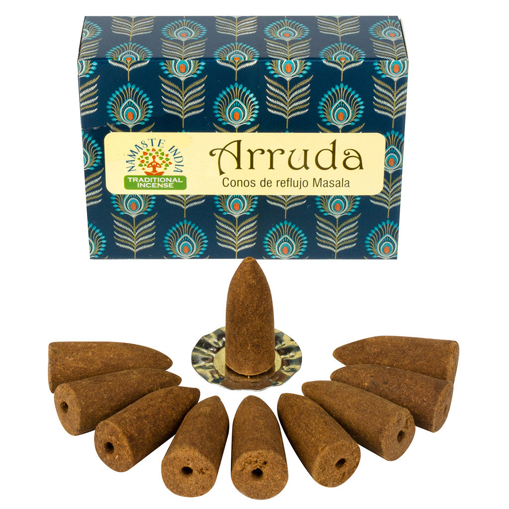 Благовония, ароматические конусы ручной работы "Арруда", 35гр, Orkay (Россия)