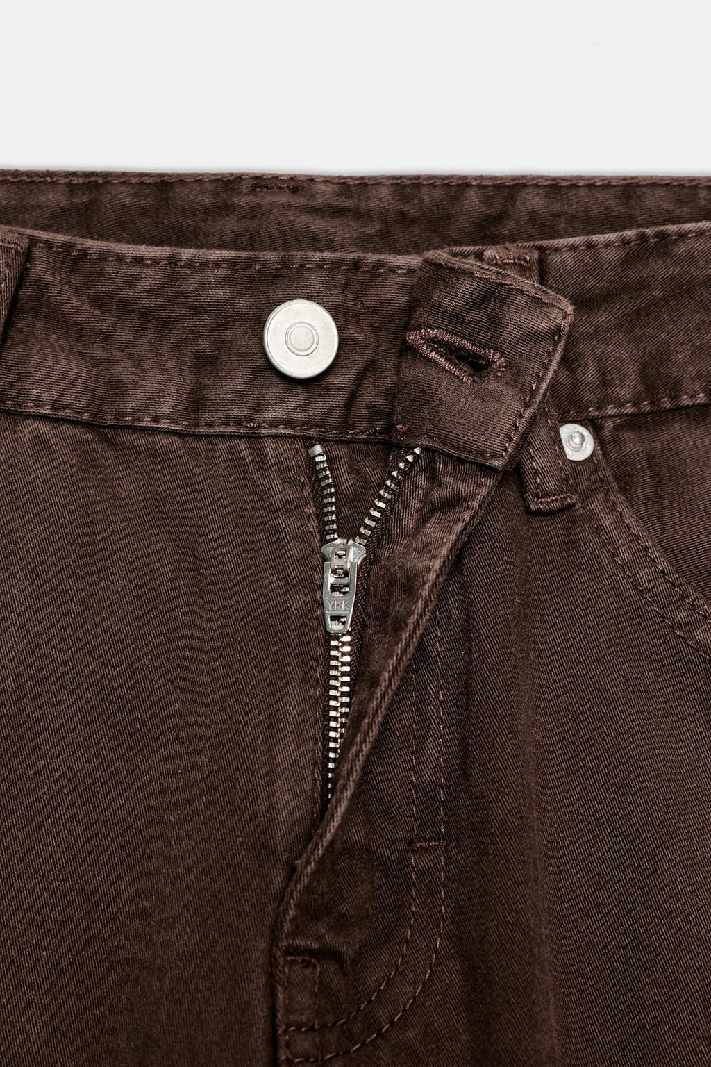 TRF BALLOON MID-WAIST JEANS WITH BELT LOOPS - Zara фото 9