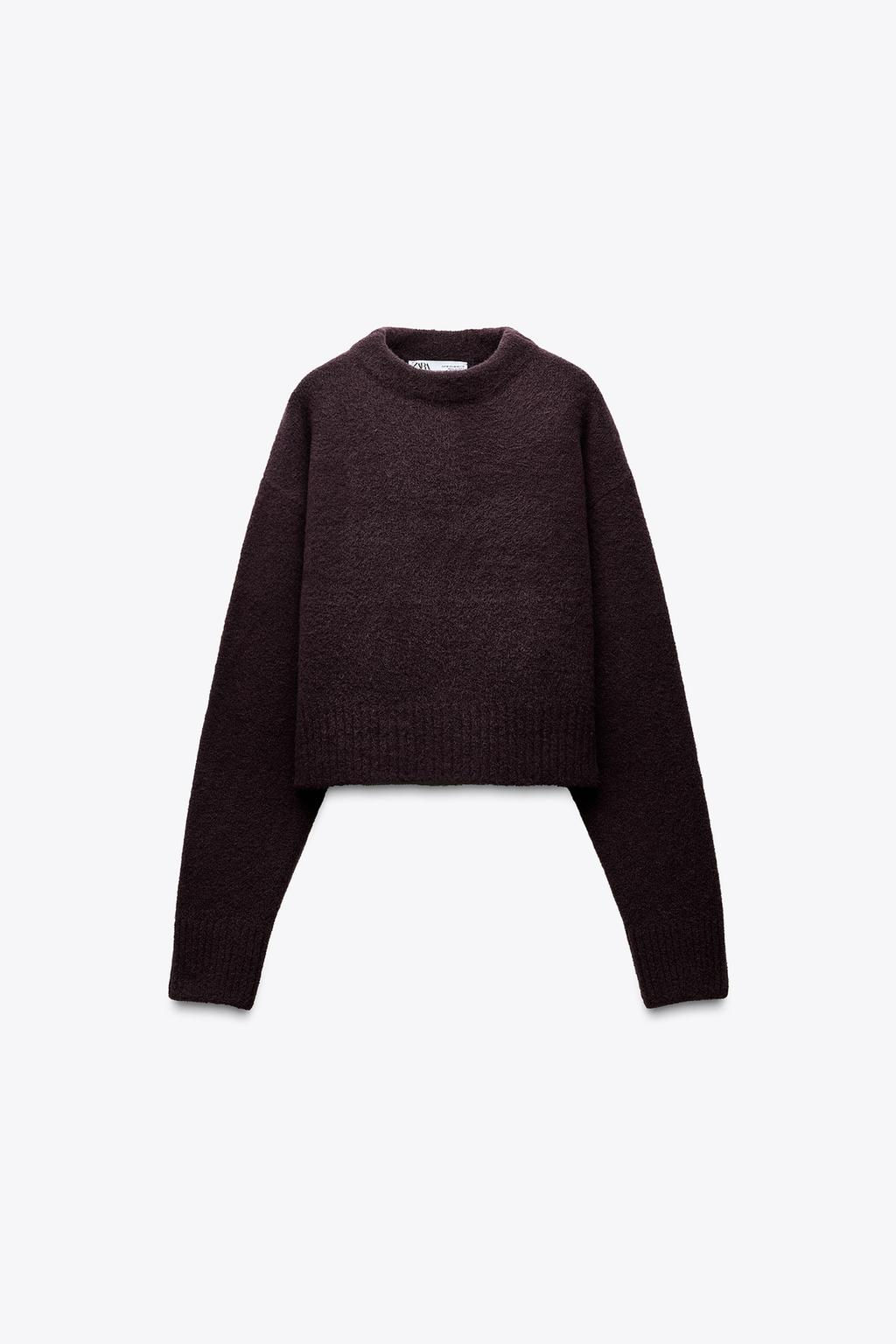 ROUND NECK KNIT SWEATER - Zara фото 17