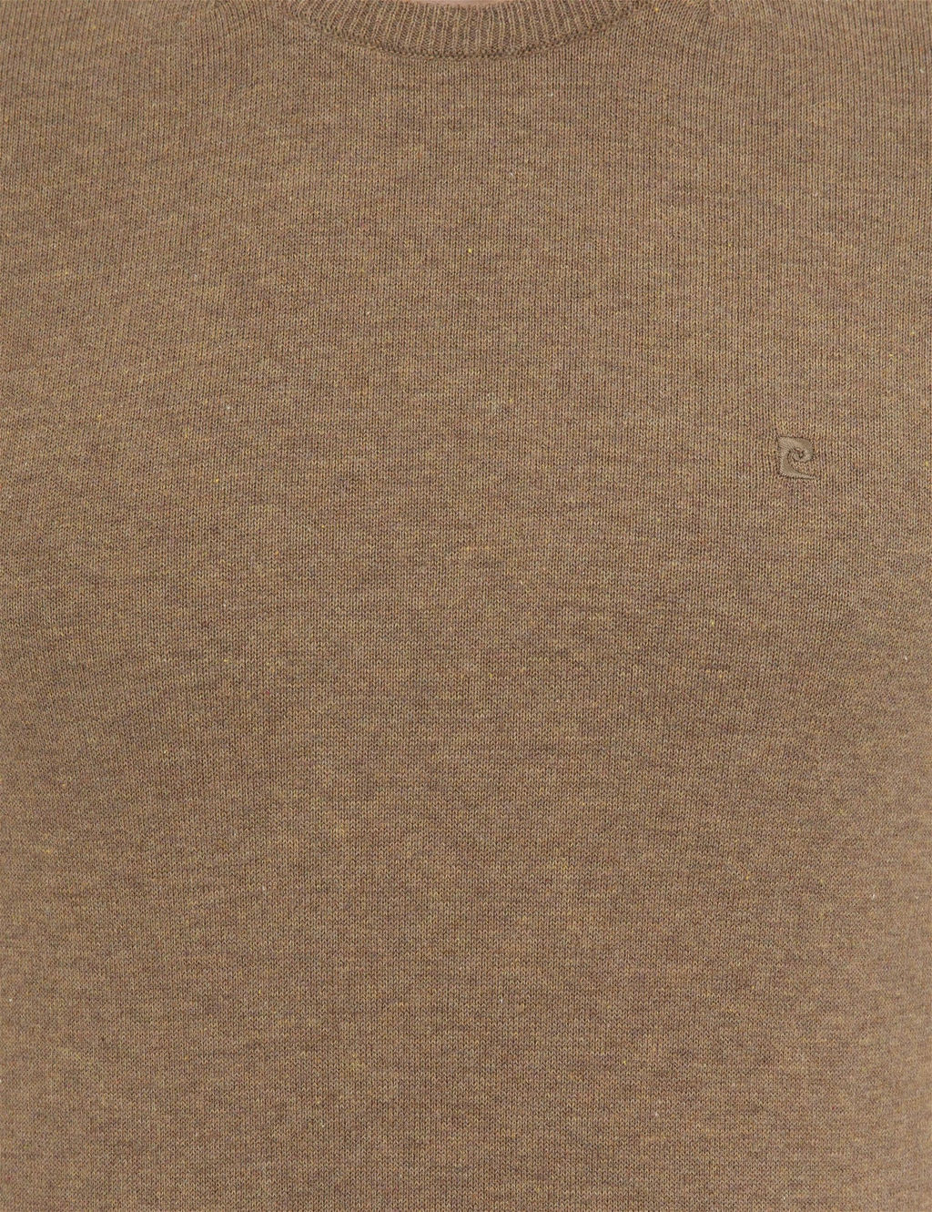 Camel Melanj Slim Fit Bisiklet Yaka Basic Triko Kazak - Pierre cardin фото 6