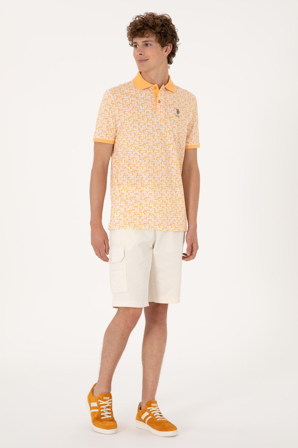 Erkek Turuncu Ti__rt Sepette S_rpriz _ndirim - U.s. polo assn фото 4