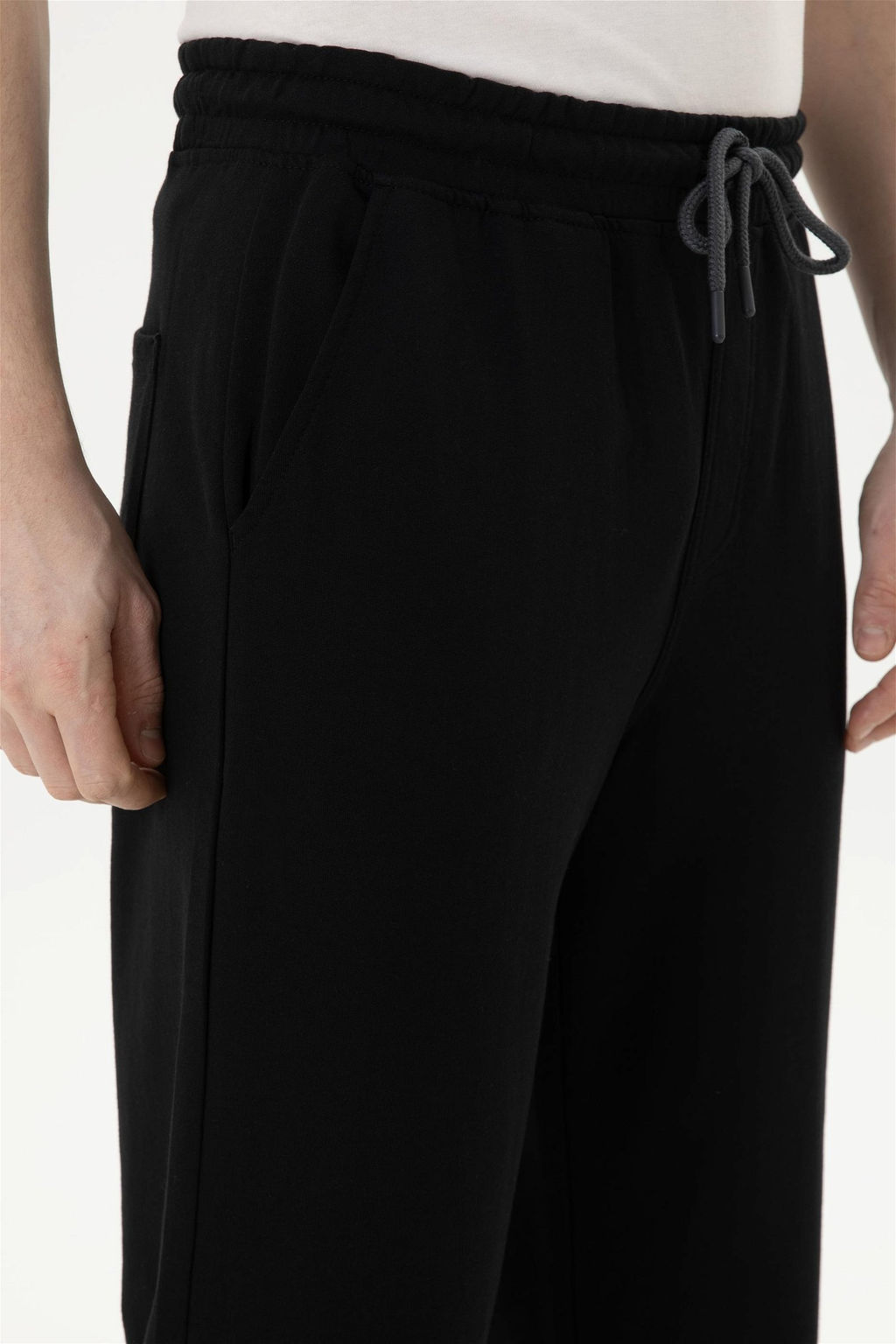 Мужские черные трикотажные шорты - U.s. polo assn фото 5