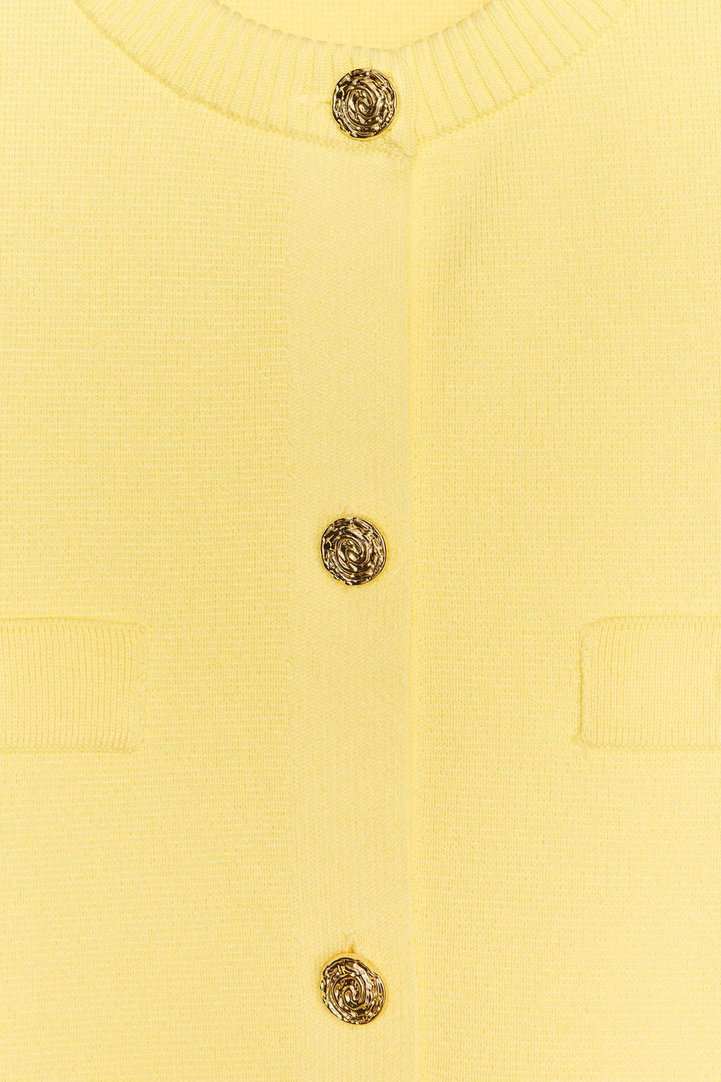 SHORT SLEEVE KNIT CARDIGAN - Zara фото 16