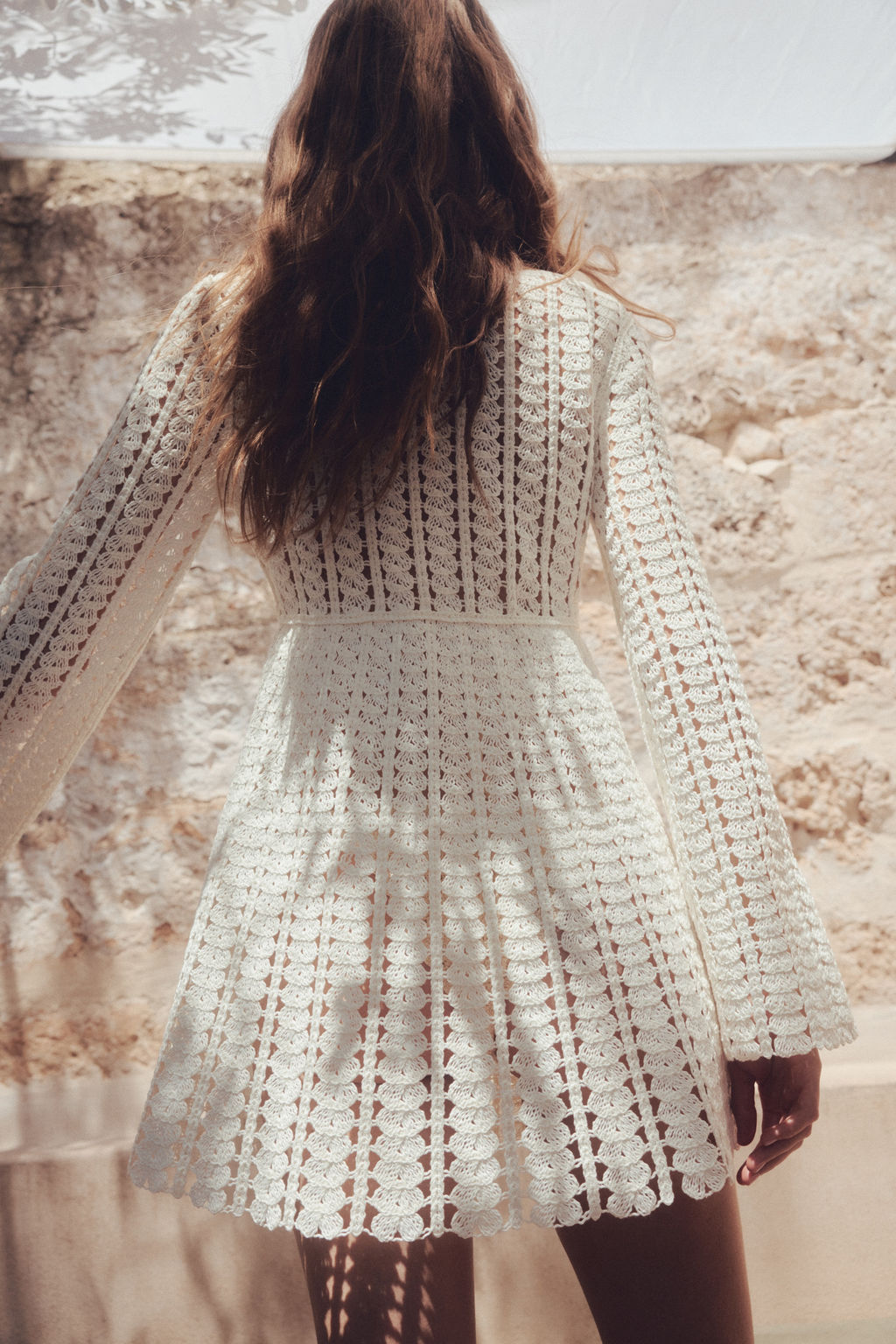 Vestido efecto crochet - H&m фото 5