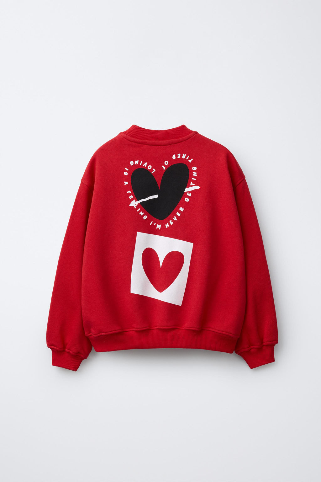 HEART SWEATSHIRT - Zara фото 10