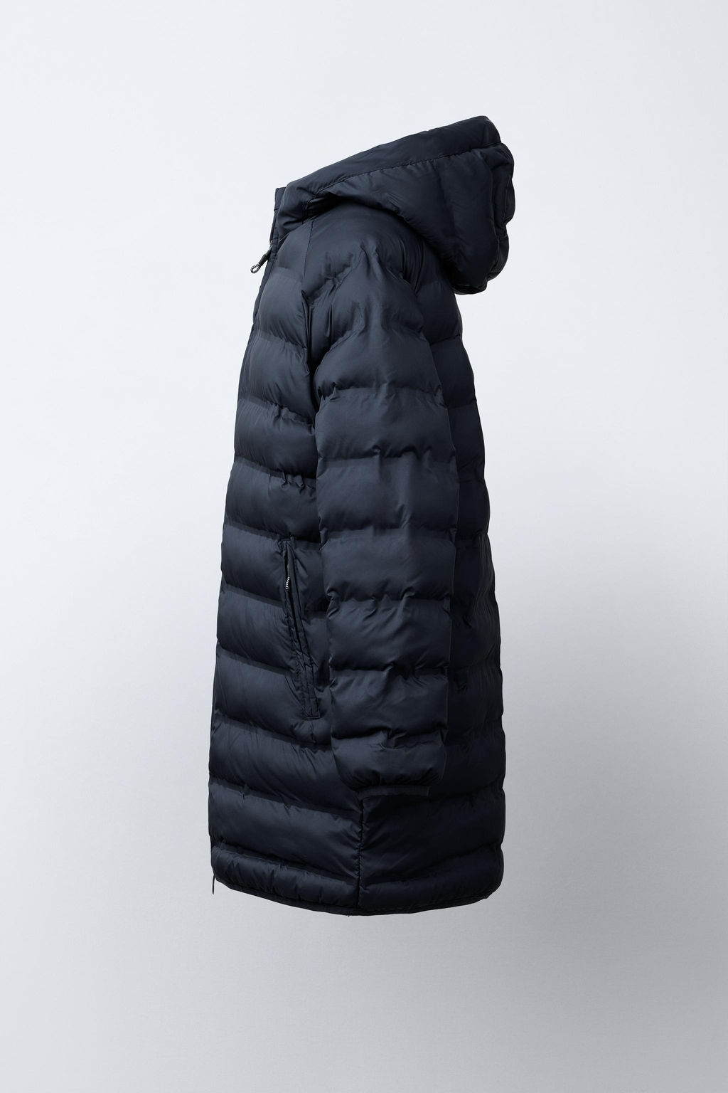 WATER-REPELLENT ULTRALIGHT PADDED LONG JACKET - Zara фото 3