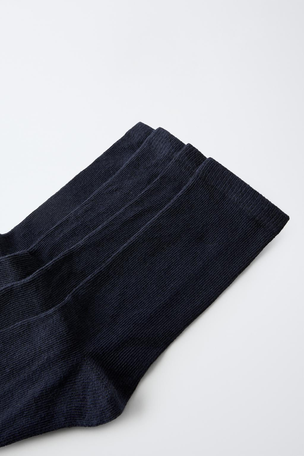 FOUR-PACK OF KNEE-HIGH SOCKS - Zara фото 3