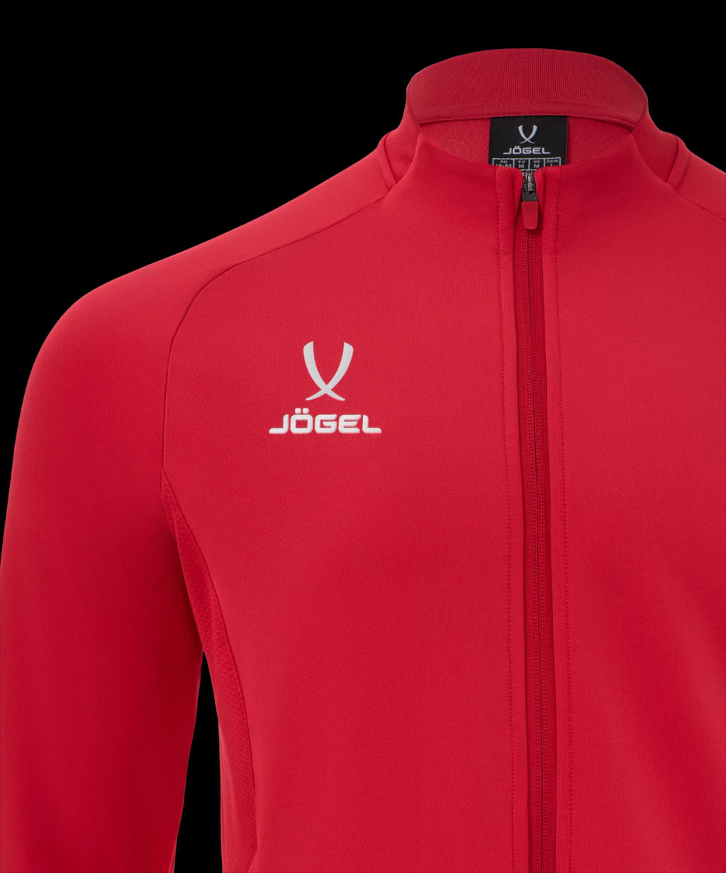Джемпер тренировочный на молнии JOGEL PREMIER PerFormDRY Training FZ Jacket, красный  фото 4