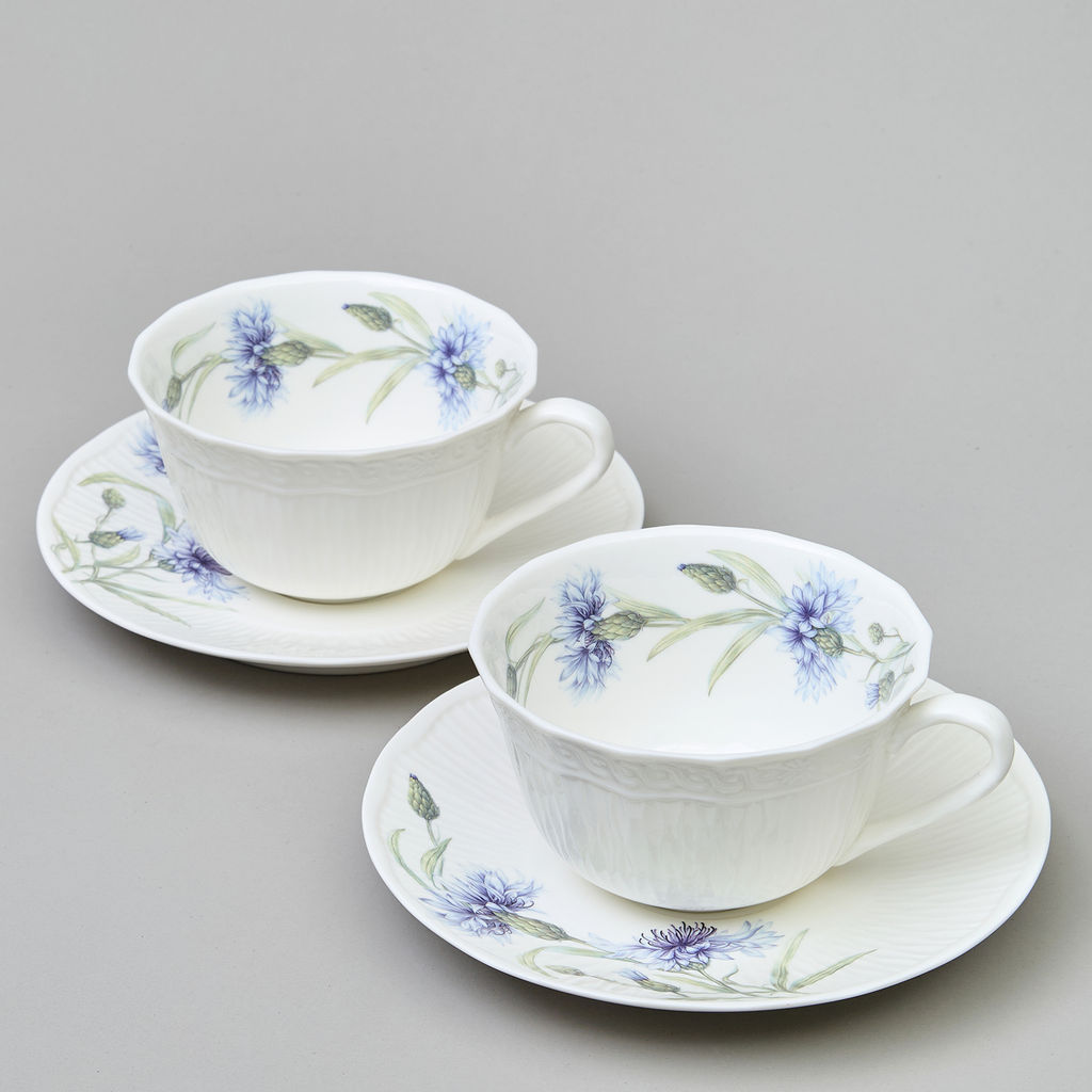 ЧАЙНЫЙ НАБОР LEFARD ВАСИЛЬКИ НА 2 ПЕР. 4 ПР. 330 МЛ  фото 7