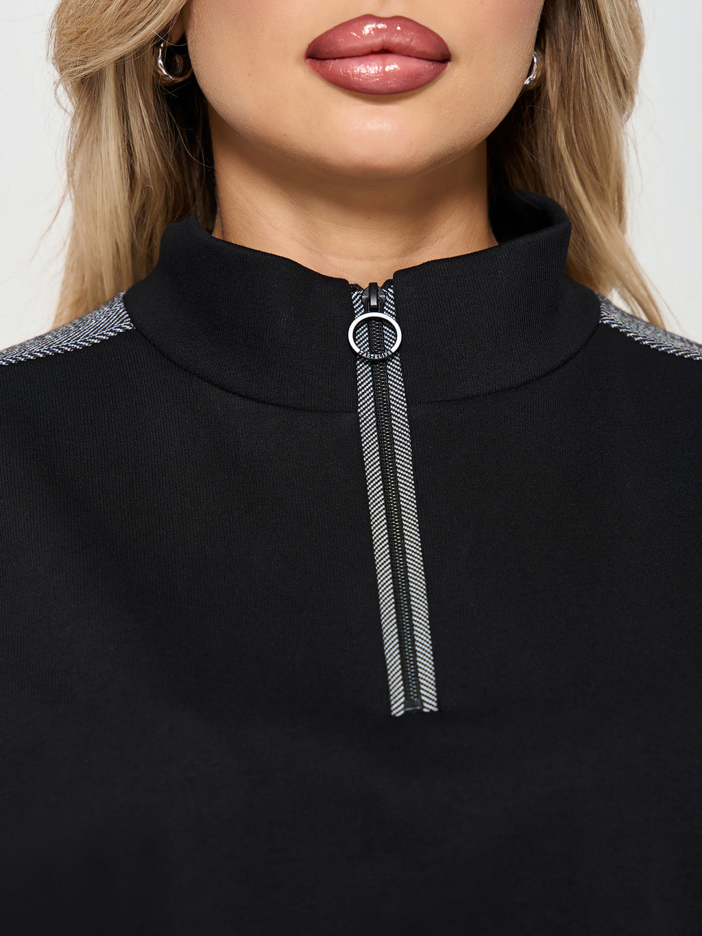 Джемпер 0431-1с черный