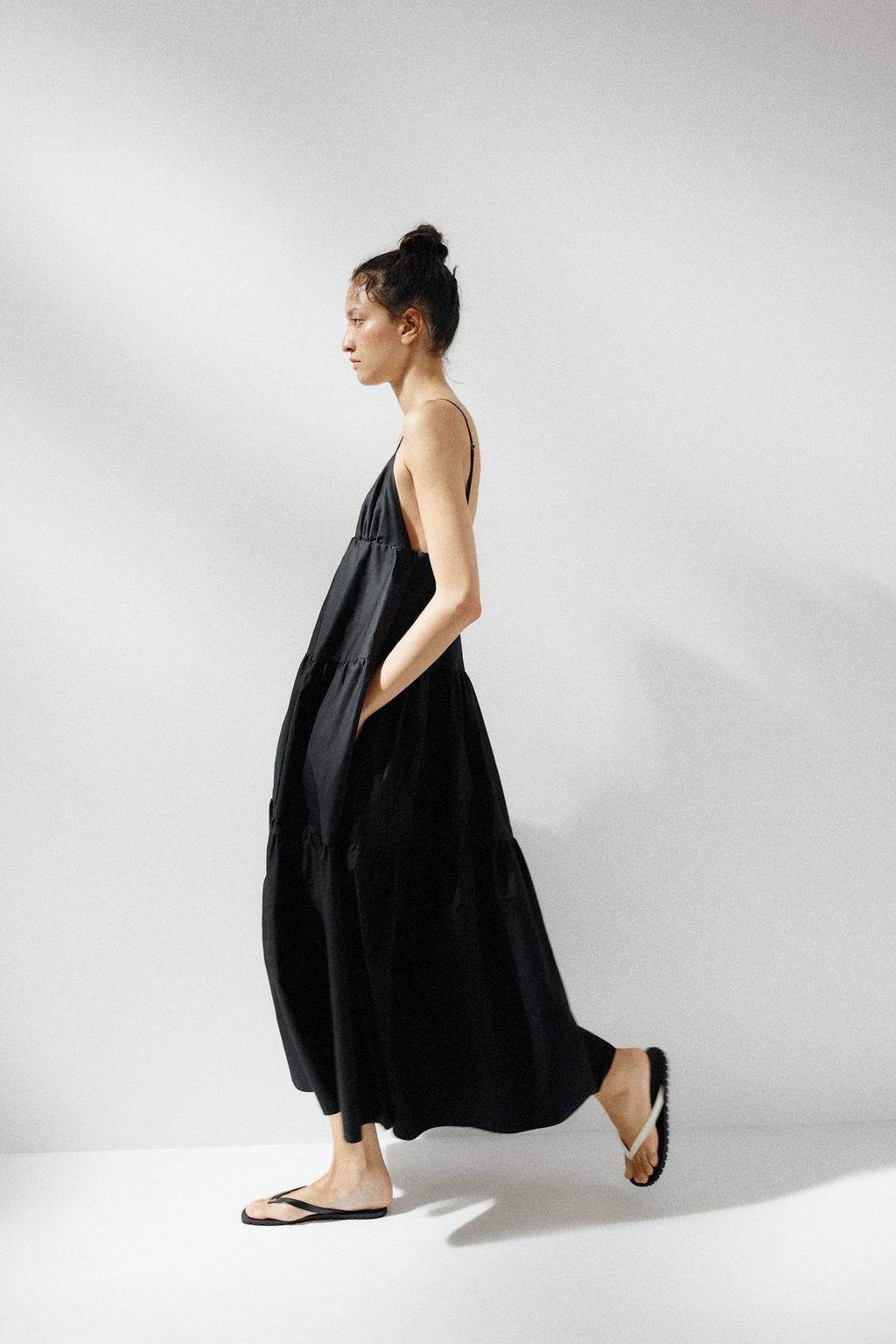 PANELLED MIDI DRESS - Zara фото 18