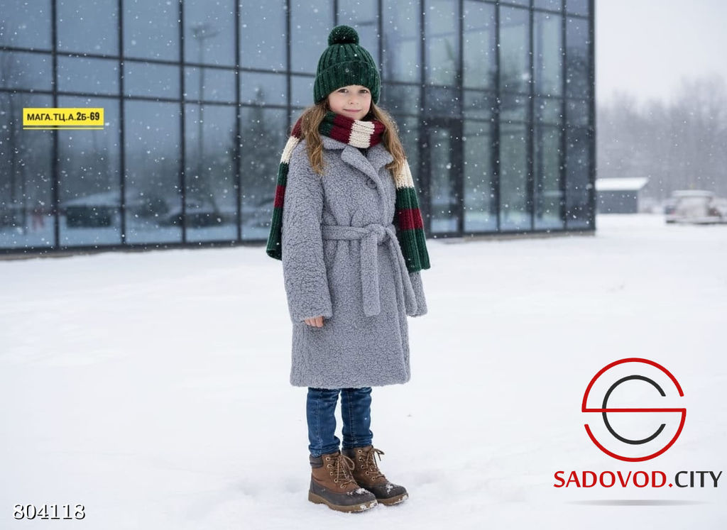 пальто для девочки (барашка) - Bruno фото 4