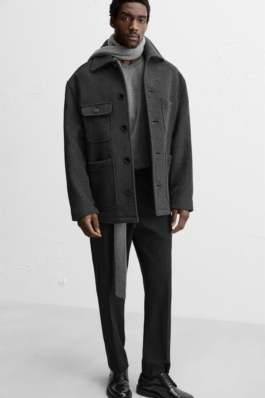 COMFORT FIT JOGGER WAIST TROUSERS - Zara фото 5