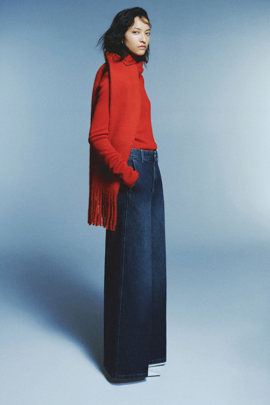 Super Wide High Jeans - H&m фото 4