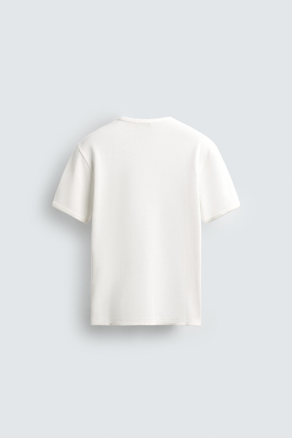 WAFFLE-KNIT T-SHIRT - Zara фото 14