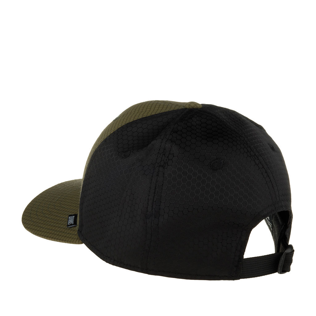 Бейсболка DJINNS арт. 6P TrueFit Resting Man (оливковый / черный)  фото 2