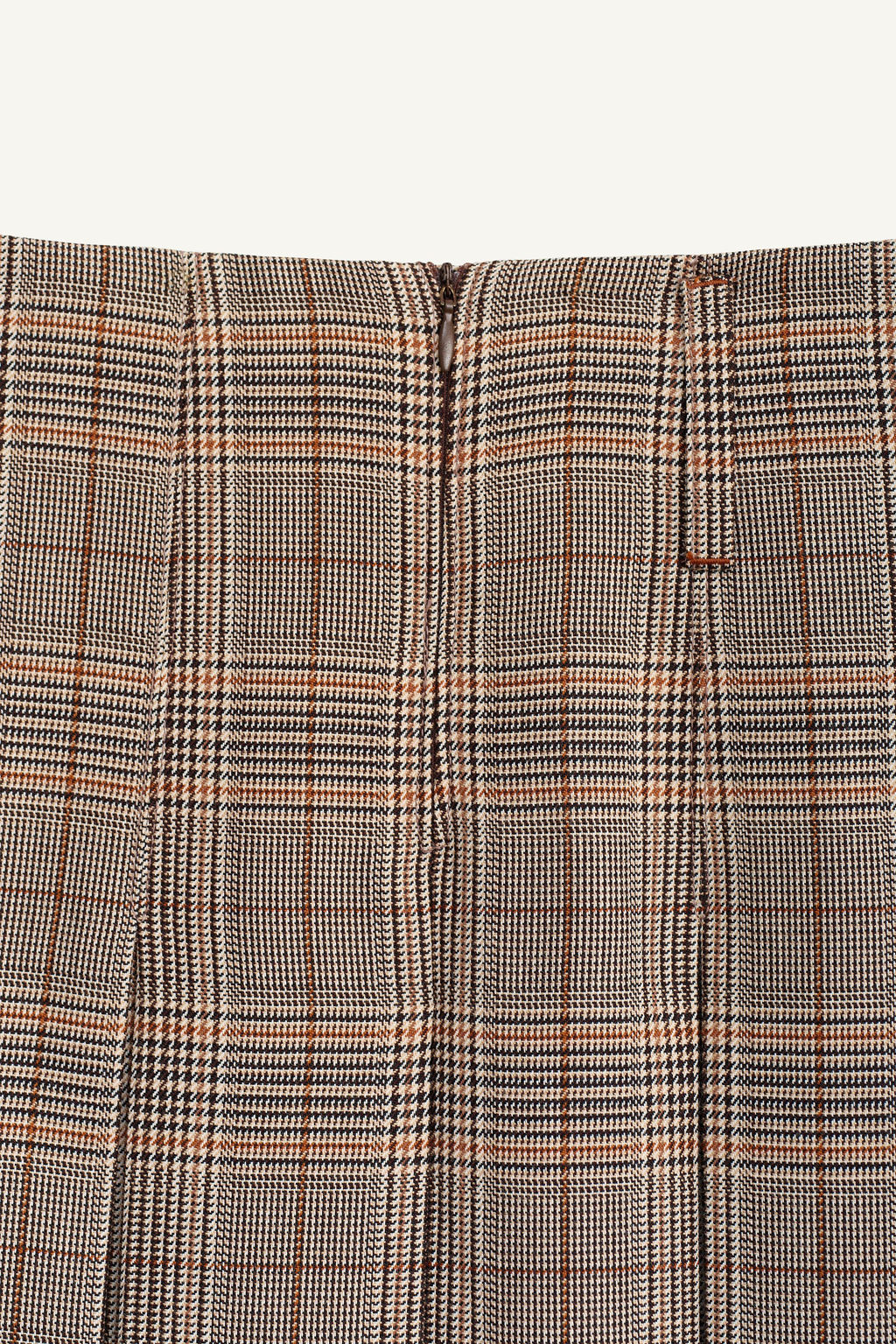 LIMITED EDITION CHECK BOX PLEAT SKIRT - Zara фото 8