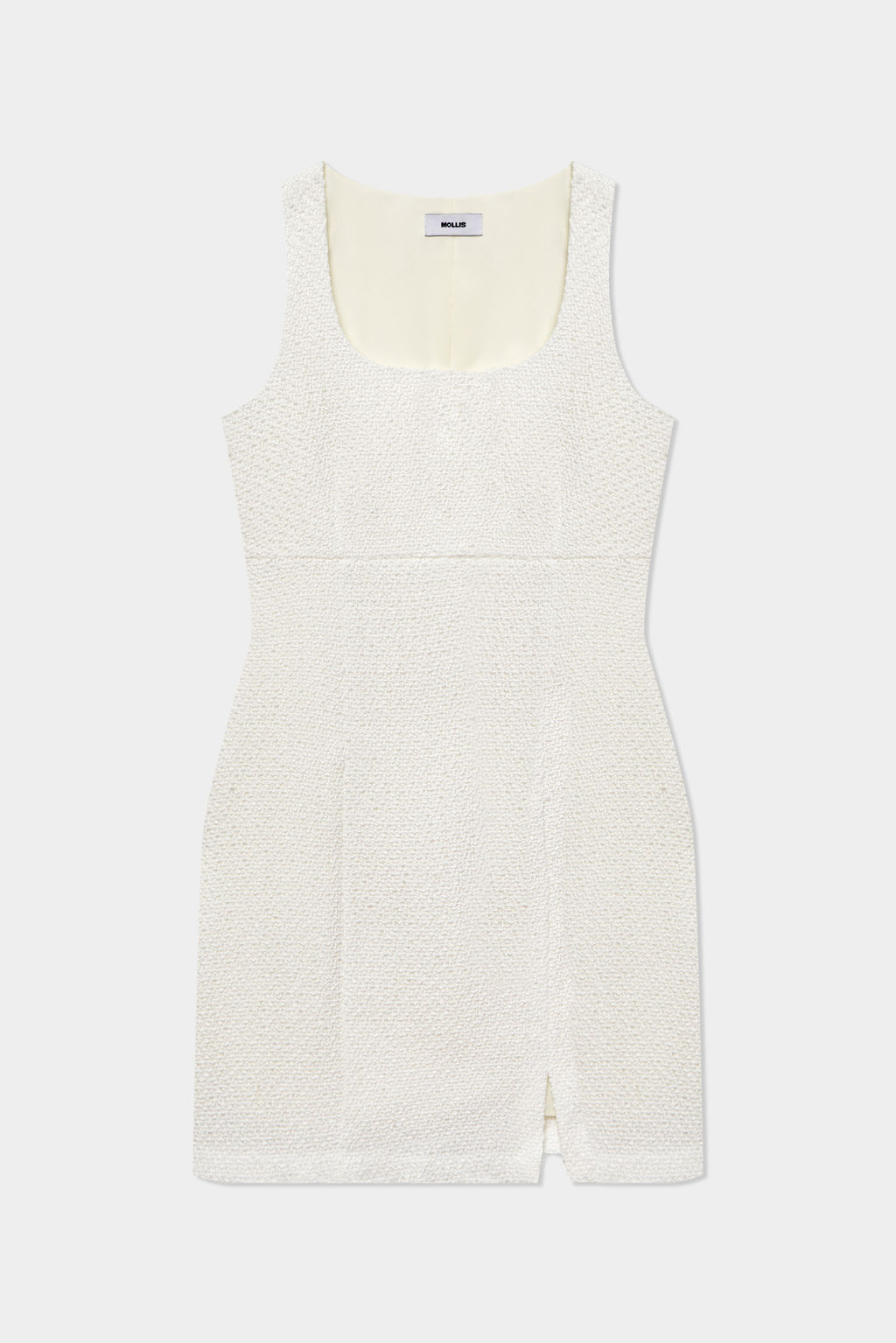 Сарафан прилегающего силуэта из твида - Mollis фото 6