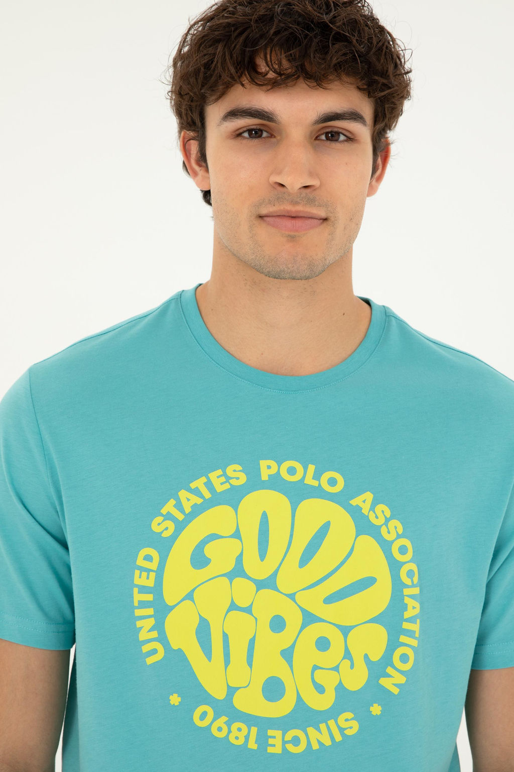 Мужская мятная футболка Неожиданная скидка в корзине - U.s. polo assn фото 9