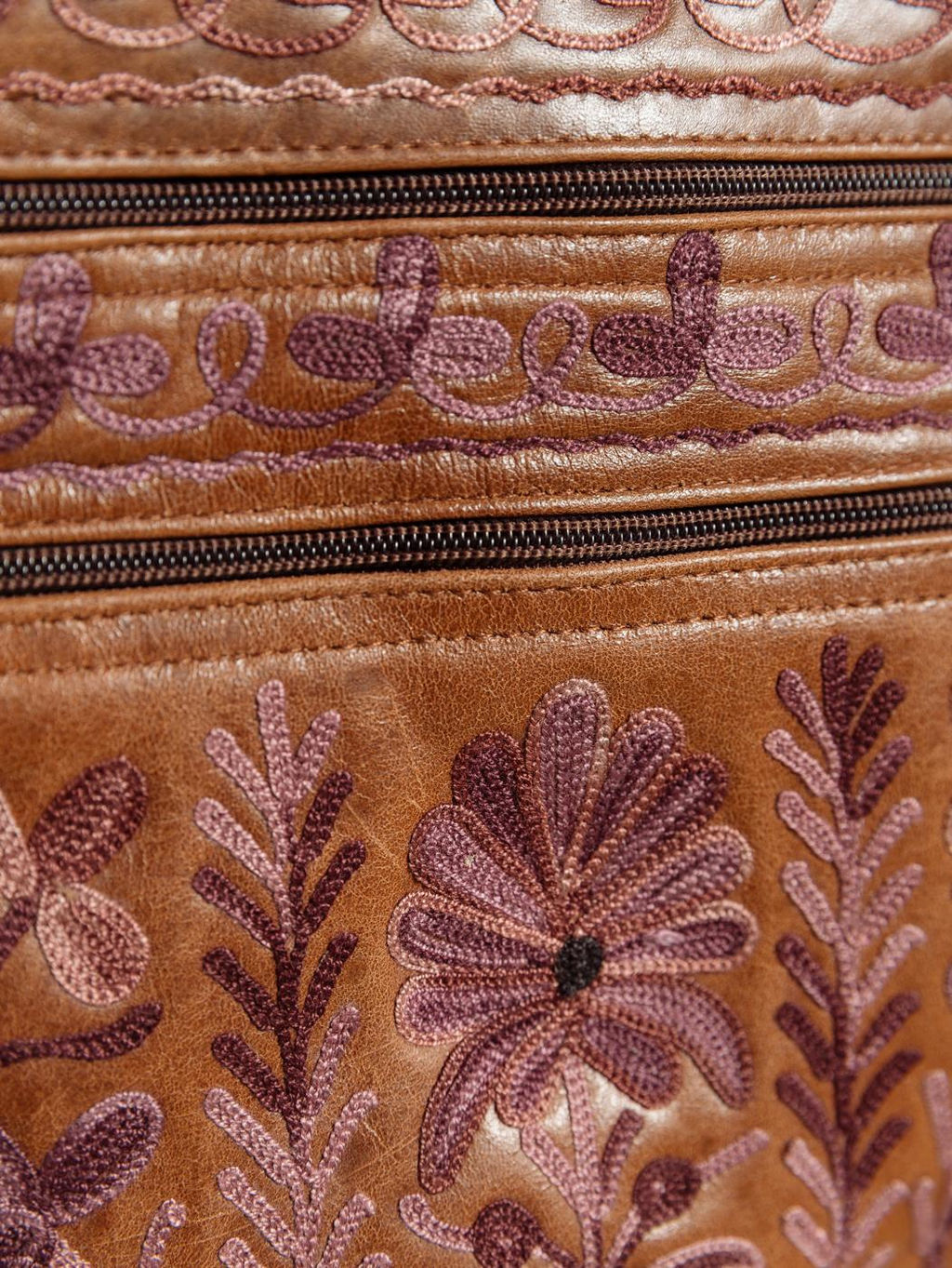 Сумка натуральная кожа через плечо №1114/20 - Ганг фото 3