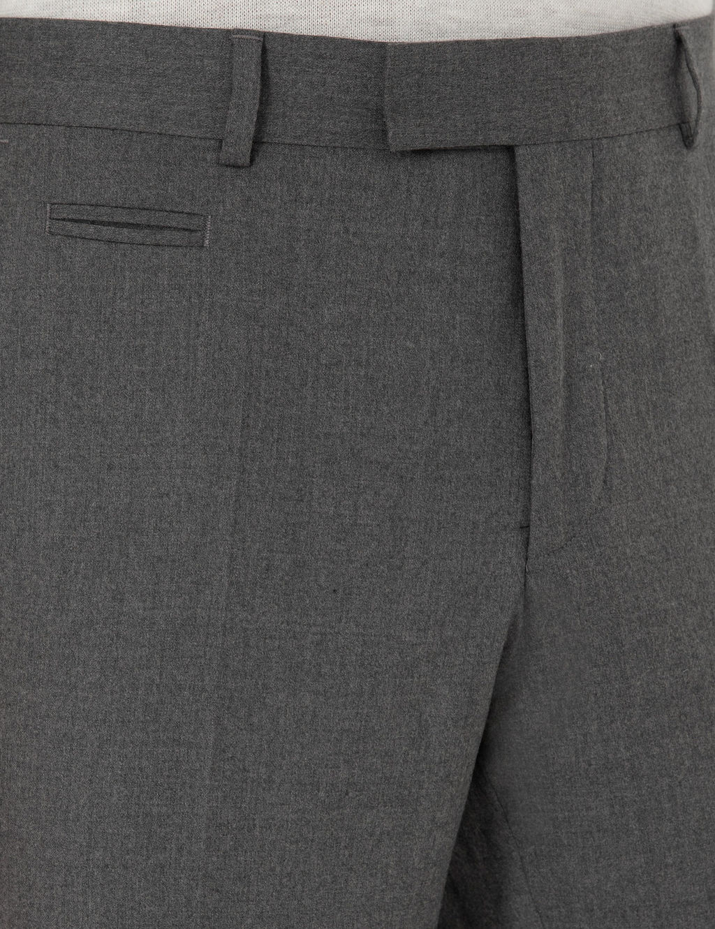 Серые зауженные тканевые брюки - Cacharel фото 5